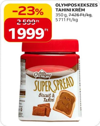 Olympos kekszes tahini krém