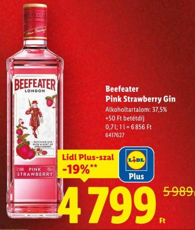 Beefeater Pink Strawberry Gin