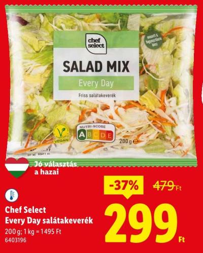Chef Select Every Day salátakeverék