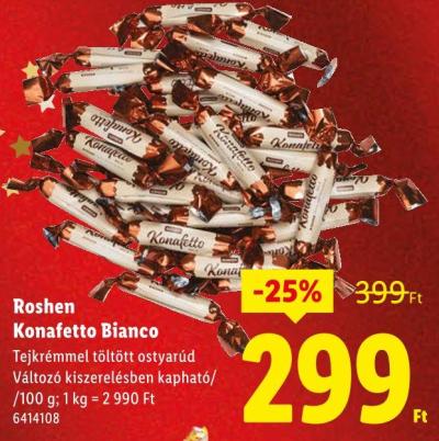 Roshen Konafetto Bianco