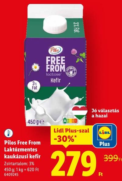 Pilos Free From Laktózmentes kaukázusi kefir