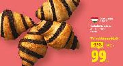 Csokoládés tekercs