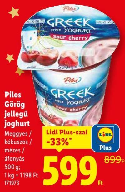 Pilos Görög jellegű joghurt