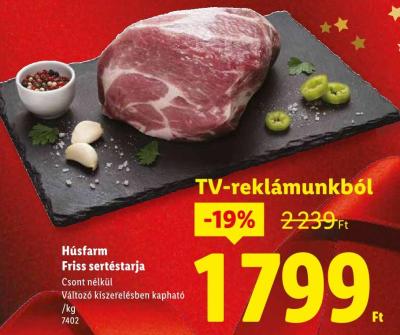 Húsfarm Friss sertéstarja