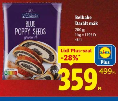 Belbake Darált mák