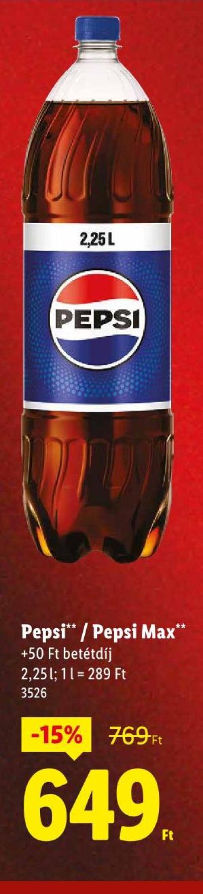 Pepsi / Pepsi Max