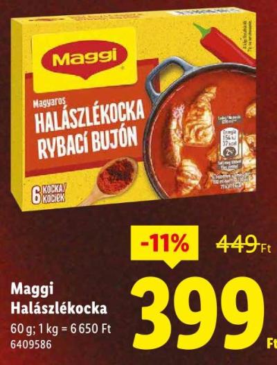 Maggi Halászlékocka
