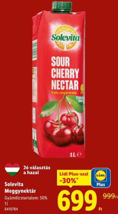 Solevita Meggynektár