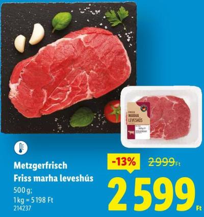 Metzgerfrisch Friss marha levehús