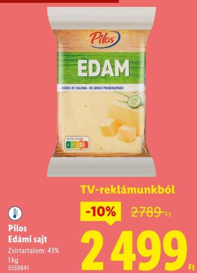 Pilos Edámi sajt