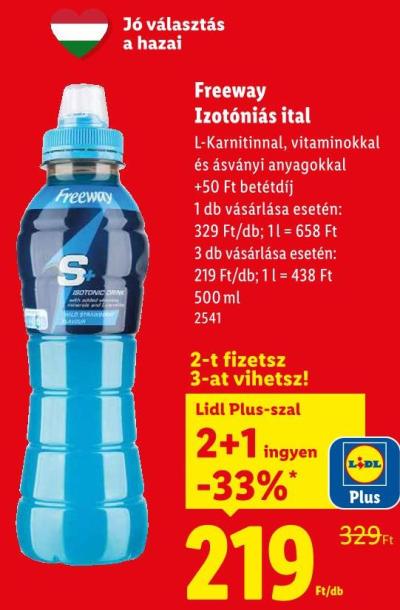 Freeway Izotóniás ital