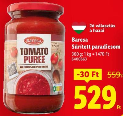 Baresa Sűrített paradicsom