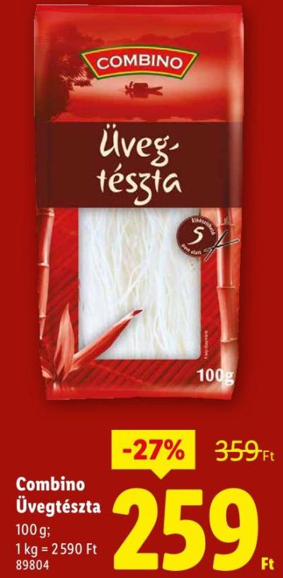 COMBINO Üvegtészta