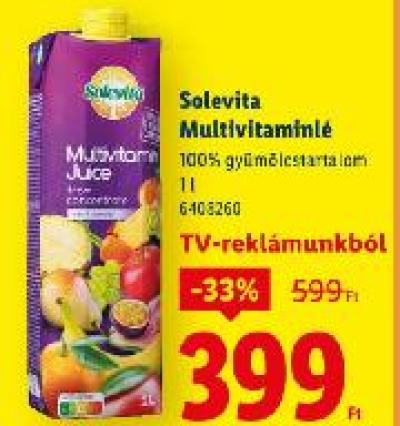 Solevita Multivitaminlé