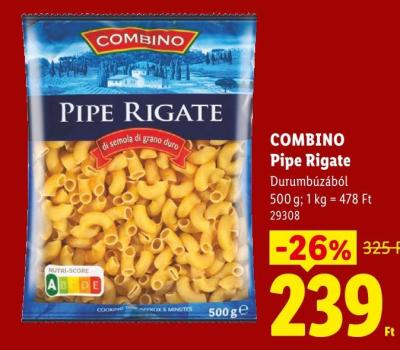 COMBINO Pipe Rigate