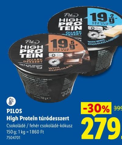 PILOS High Protein túródesszert