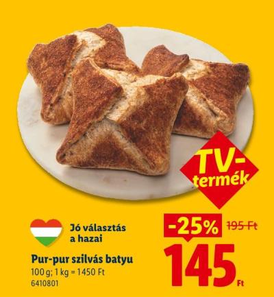 Pur-pur szilvás batyu