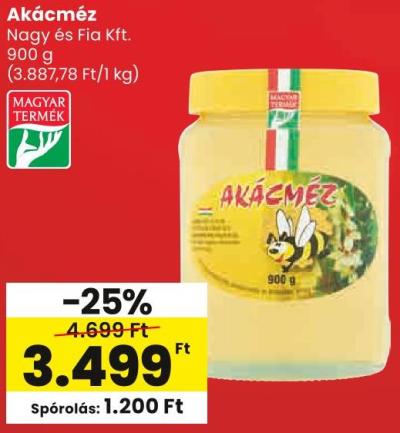 Nagy és Fia Kft. Akácméz