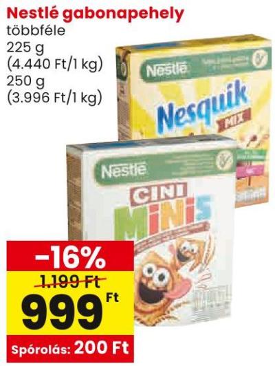 Nestlé gabonapehely