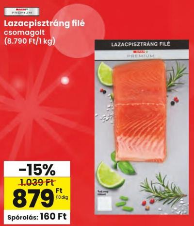 Lazacpisztráng filé