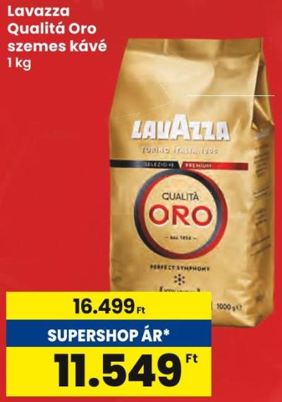 Lavazza Qualità Oro szemes kávé