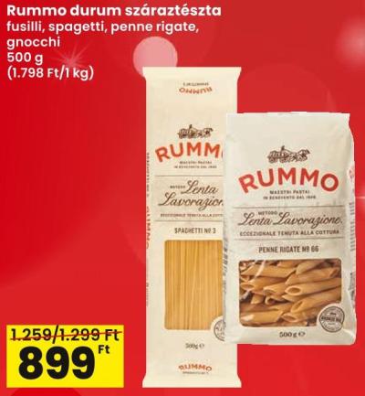 Rummo durum száraztészta