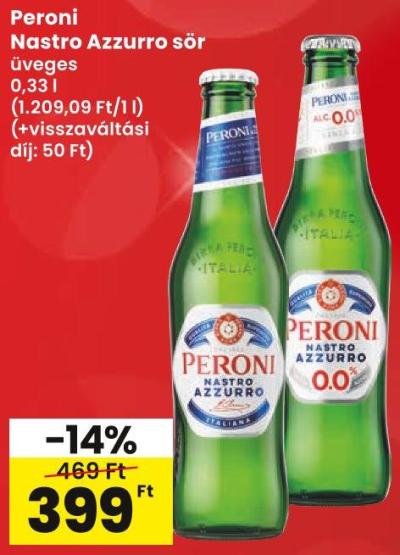 Peroni Nastro Azzurro sör