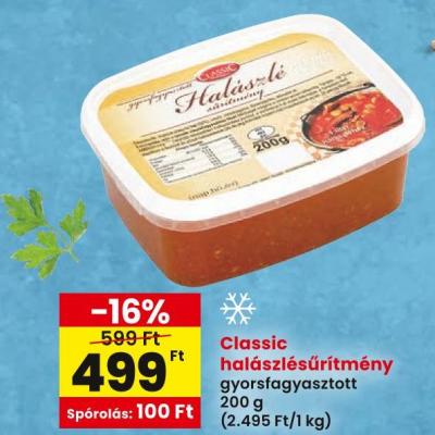 Classic halászlésűrítmény