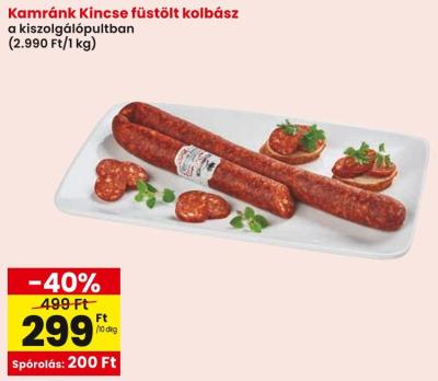 Kamránk Kincse füstölt kolbász