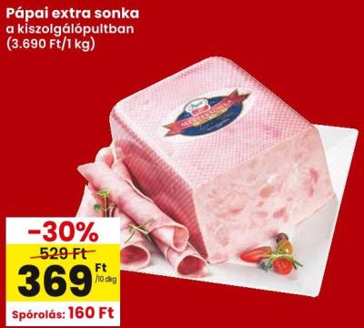 Pápai extra sonka