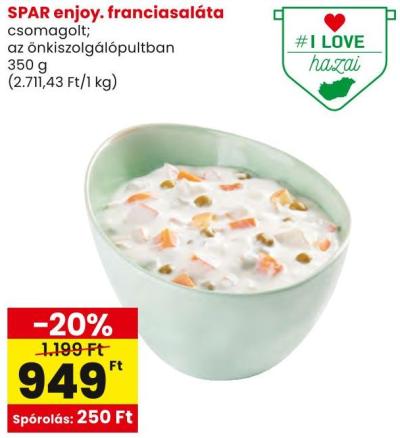 SPAR enjoy. franciasaláta