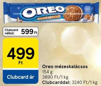 Oreo mézeskalácsos