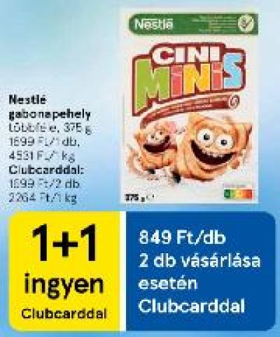 Nestlé Cini Minis gabonapehely
