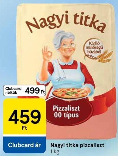 Nagyi titka pizzaliszt