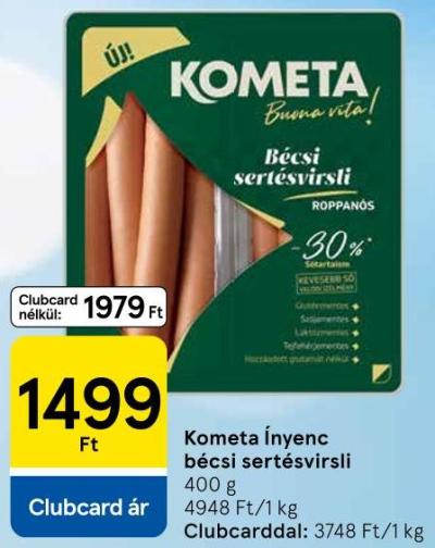Kometa ínyenc bécsi sertésvirsli