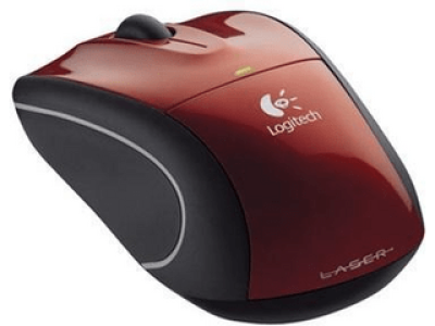 Logitech M705 Egér, Piros