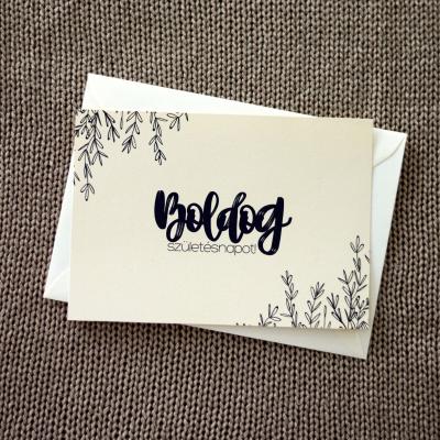 Üdvözlőkártya - Születésnap - 2