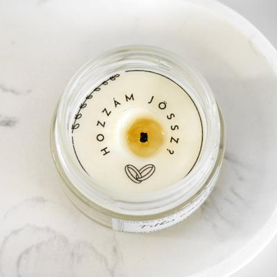 Titkos üzenet gyertya - Hozzám jössz?