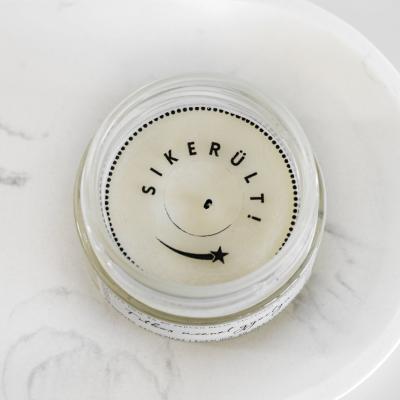 Titkos üzenet gyertya - Sikerült