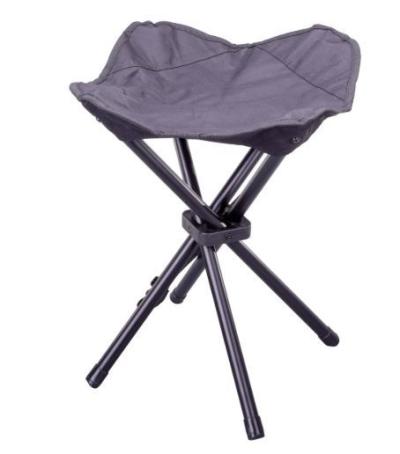 GARTHEN Kempingszék összecsukható 300D fekete