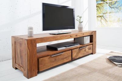 Luxus TV asztal Timber masszív fából 135 cm 