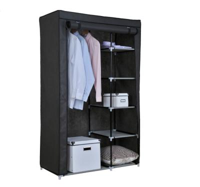 Vászon tároló szekrény, 2 cipzáras