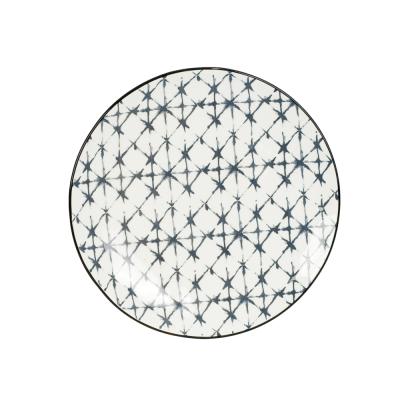 Sky-Csillag mintázatú főételes tányér