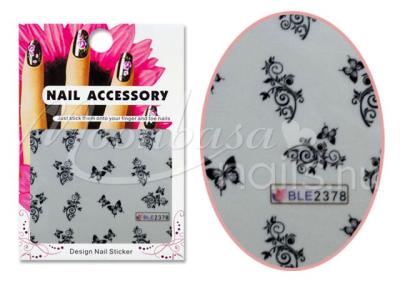 Akril hatású matrica  Pillangók BLE2378