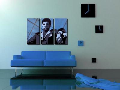 Kézzel festett POP Art festmény AL PACINO 3 darab al19 | különböző méretek