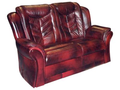 COM-Columbia 2 személyes bőrkanapé