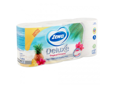 Zewa deluxe toalettpapír limited edition 3rétegű 8tekercs