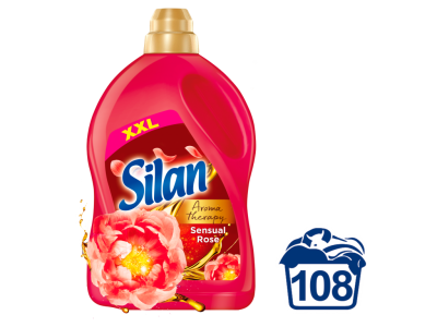 Silan textilöblítő aromatherapy sensual rose 108 mos. 2700ml