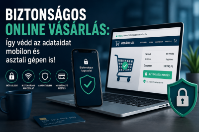 Biztonságos online vásárlás: Így védd az adataidat mobilon és asztali gépen is!