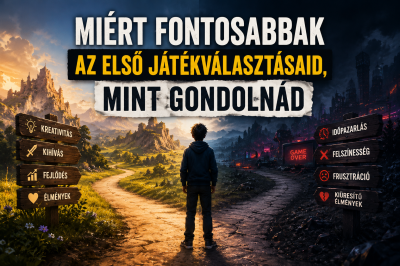 Miért fontosabbak az első játékválasztásaid, mint gondolnád